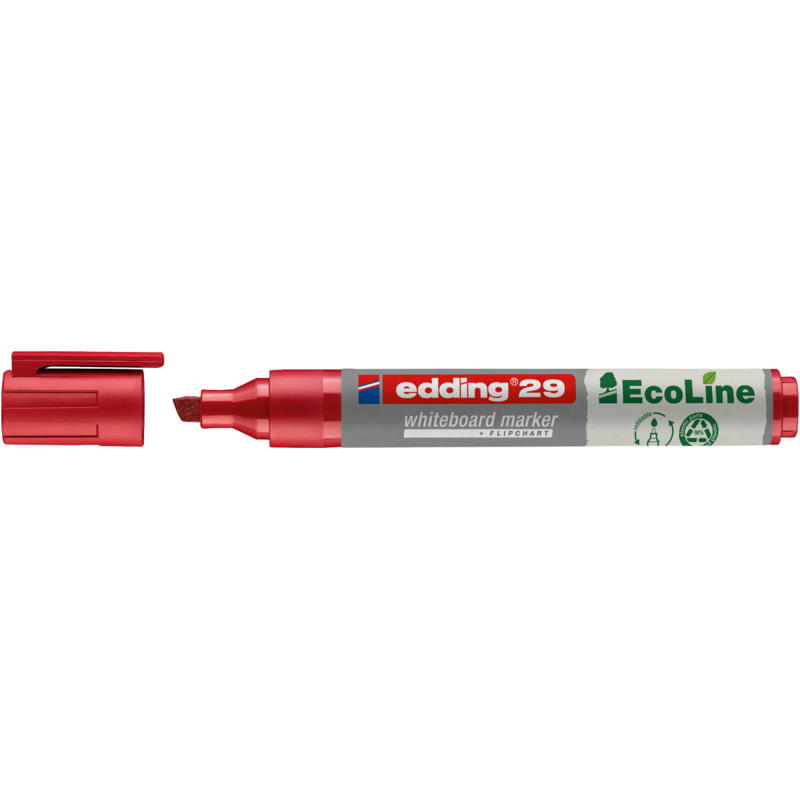 Whiteboard marker Edding 29 EcoLine rød 1-5mm