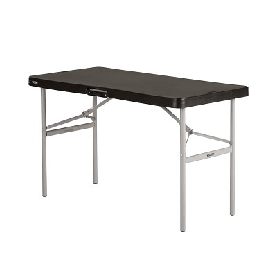 Klapbord LifeTime 122x61 m/håndtag sort