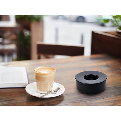 Askebæger Kulan sort Ø125mm 