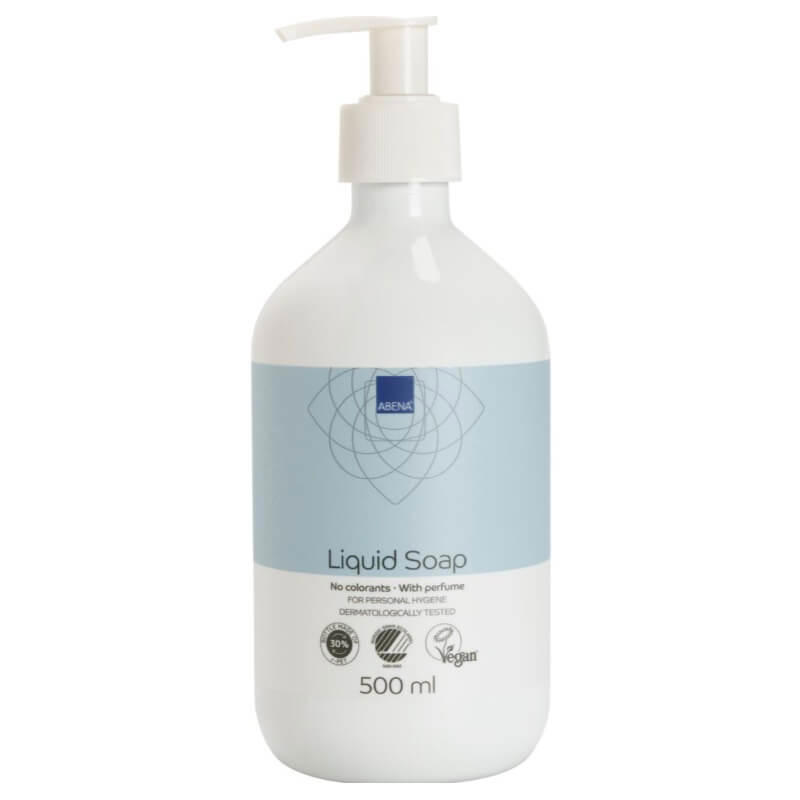 Håndsæbe flydende u/farve m/parf Svanemærket 500ml