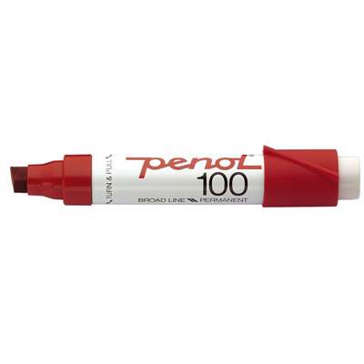 Marker Penol 100 rød 3-10mm 