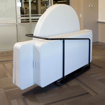 Bordvogn LifeTime t/10 stk. Ø154 /10 stk. langbord