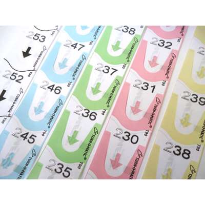 Købilletter METO Turn-O-Matic D900 pink 6x4000 stk/pk