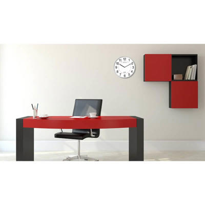 Vægur Unilux Aria metalgrå Ø28,5