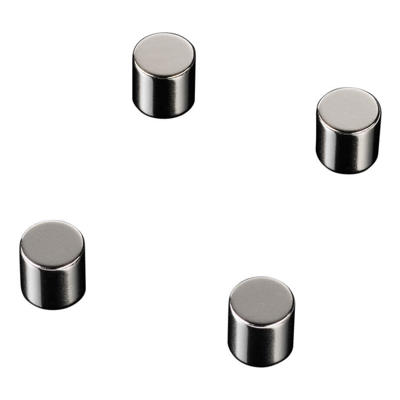 Magneter Naga cylinder stål Ø10x10mm 4stk/pak