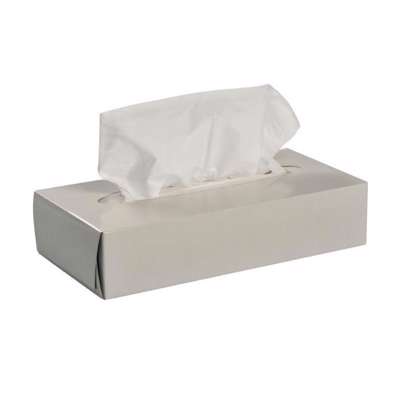 Ansigtsserviet Care-Ness Excellent 2-lags hvid /100 ark