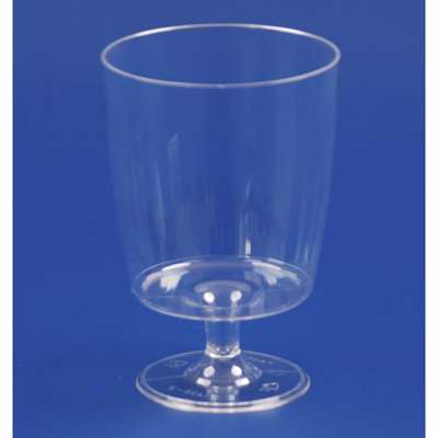 Plastikglas rødvin 20cl m/fod 1420 10stk/ps