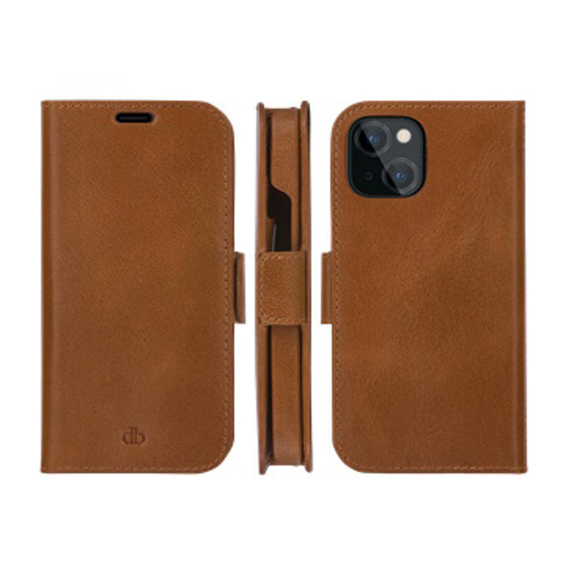 Cover Lynge Iphone 13 brun