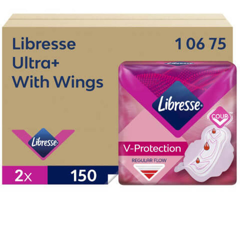 Hygiejnebind Libresse Ultra+with wings 10675 /300