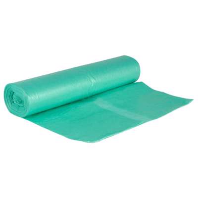 Affaldssække madaffald 60x75cm 50L recycled LDPE grøn