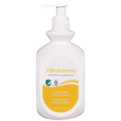 Håndcreme flaske uparf.-ufarv. 21% fedt 500ml
