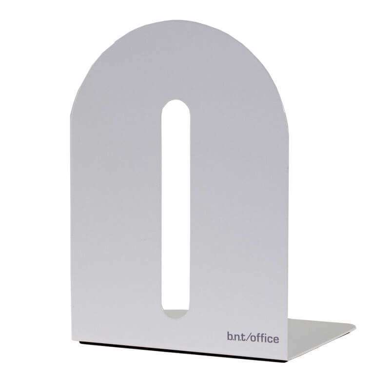 Bogstøtte metal hvid 15cm 2/stk.