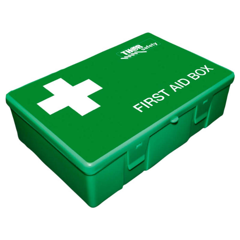 Førstehjælpskasse med indhold OX-ON, Grøn
