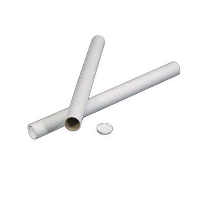 Paprør hvid m/låg HB 100x750x2mm