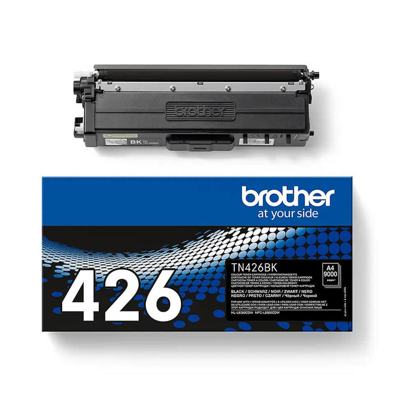 Laserpatron Brother TN-426BK t/8360/8900 sort