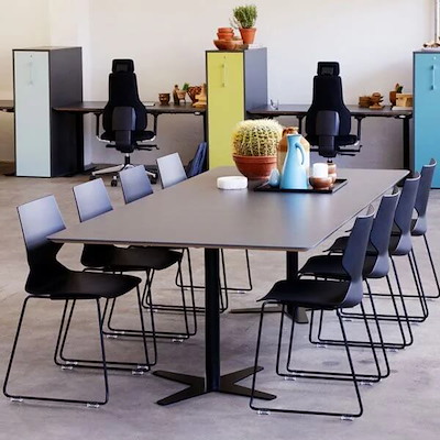 Konferencestol Sono Fly sort/sort