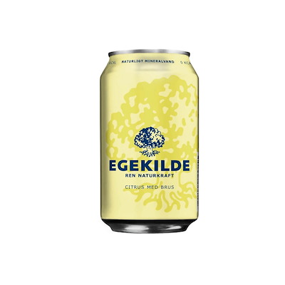 Danskvand Egekilde m/citrus Egekilde 0,33l ks m/24 incl pant