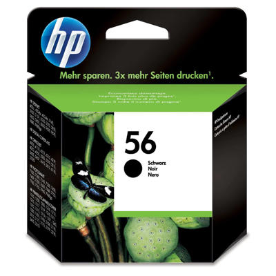 Farvepatron HP 6656A,  t/deskJet 5550/7150/6110/7350, sort