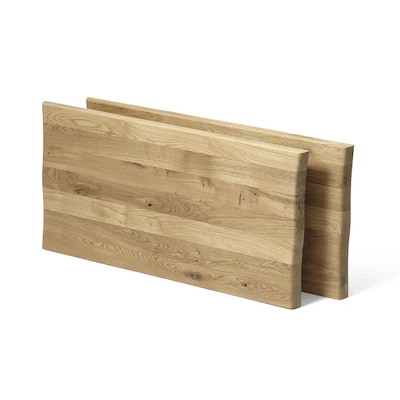 Tillægsplade konferencebord Atlantic 95x50x4cm olieret eg/2