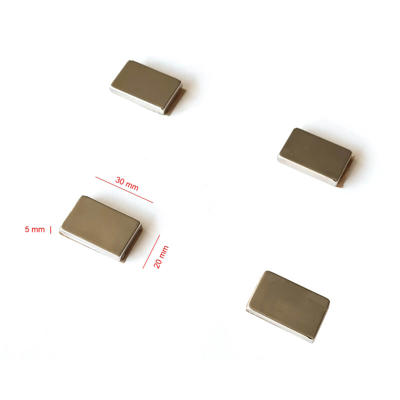 Magnetsæt Bica 800-2 m/tape /4 stk.