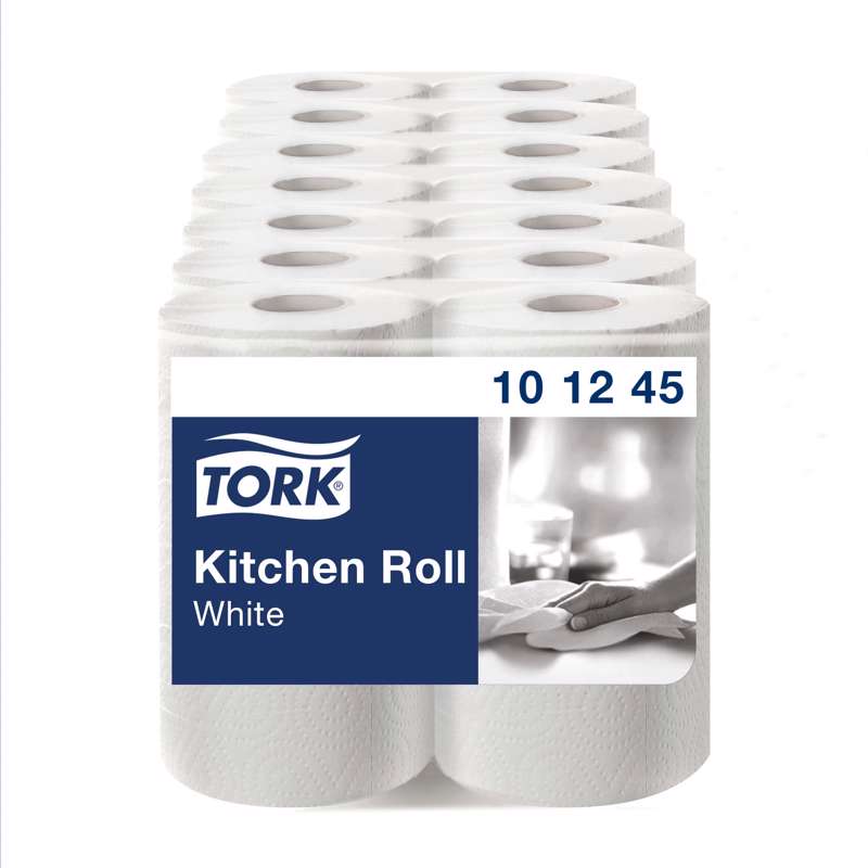 Køkkenrulle Tork Plus 2-lags 39,2m EL 101245 14rul/ka