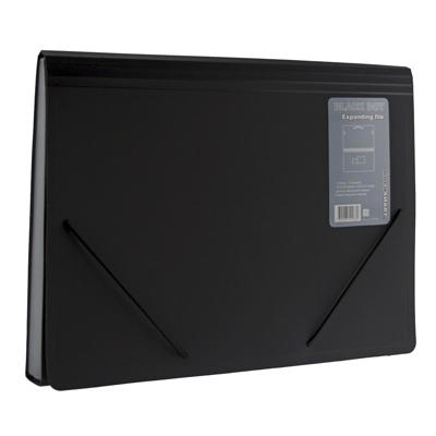 Arkivmappe BNT A4 sort 13-rum