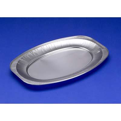 Cateringfad oval lille 35x25x2,1cm glat pk./10