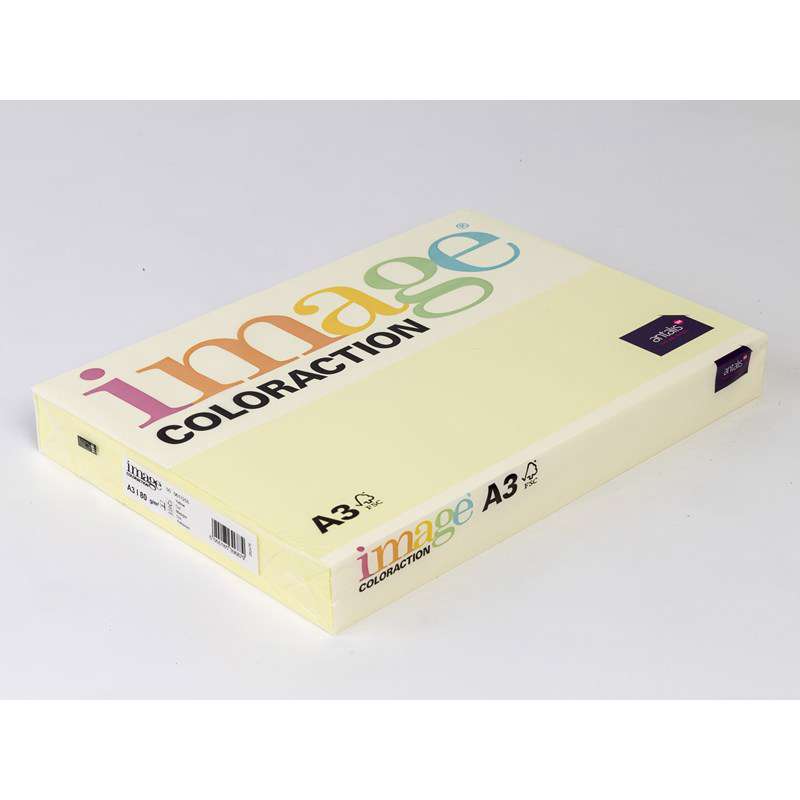 Kopipapir Image Coloraction A3 80g ørkengul YE23 500ark/pk