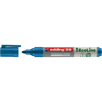 Whiteboard marker Edding 28 EcoLine blå 1,5-3mm rund
