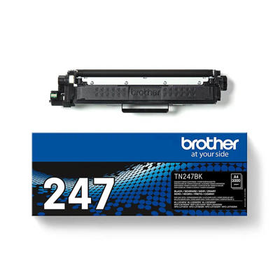 Laserpatron Brother TN-247BK t/3550/3210/37270/3750, sort
