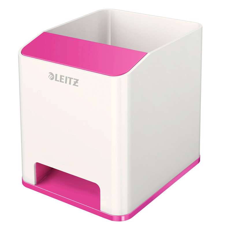 Penneholder Leitz WOW Sound pink metallic