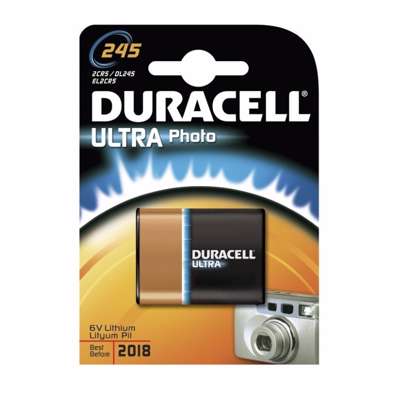 Batteri Duracell Ultra Photo 245 1stk/pak