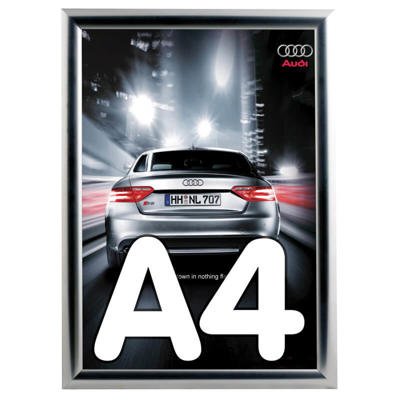 Snapramme Agenda A4 t/væg 297x210 mm