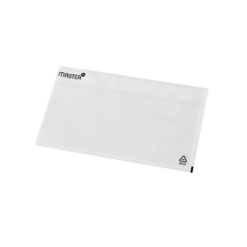 Følgeseddellommer 240x140mm u/tryk genbr.plast LD 1000stk/pk