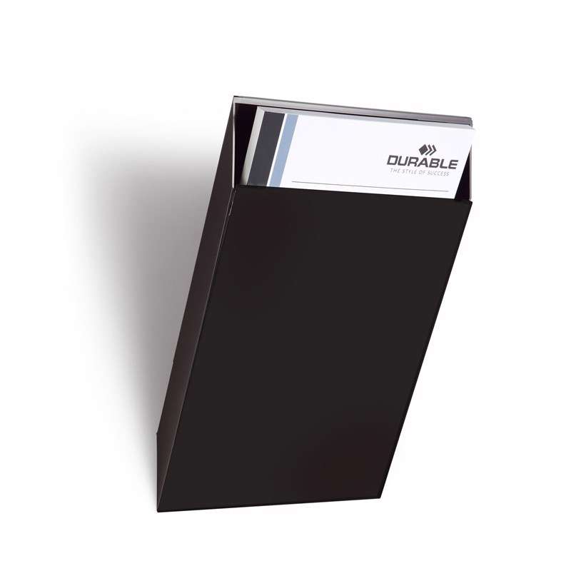 Brochureholder Flexiboxx A4 1 bakke udvidelse sort stående