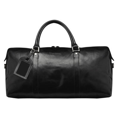 Weekender Bag Kastrup, læder sort (2nd Gen)