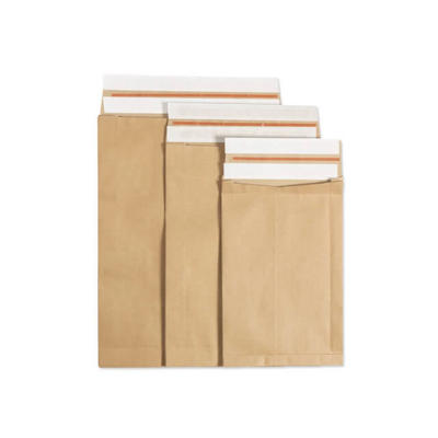 Forsendelsesposer papir s-fals/ klods-bund