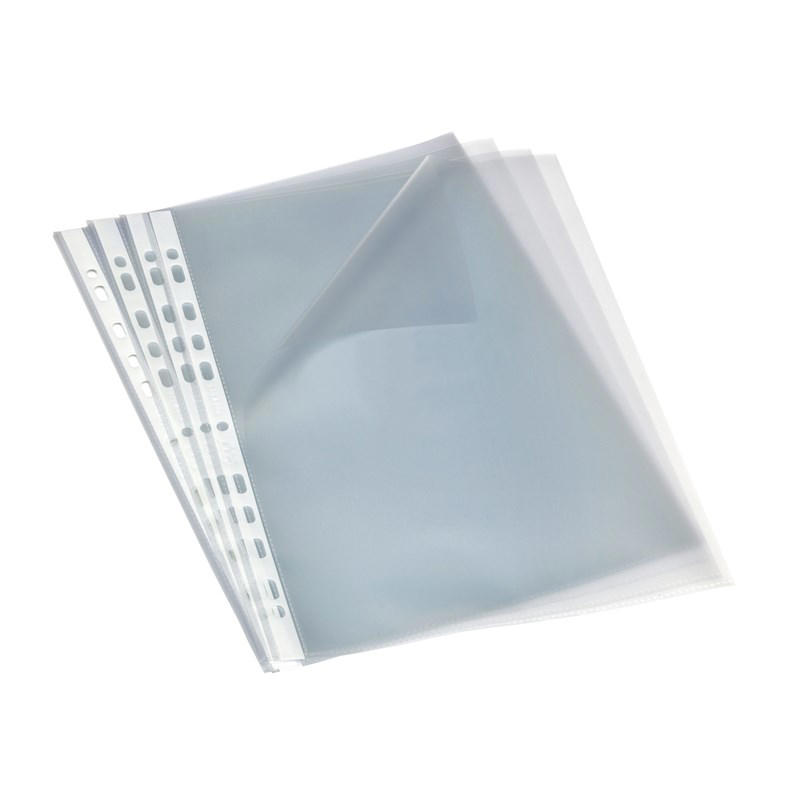 Plastlomme A4 åben top/venstre side 0,09mm 17884 100stk/pk