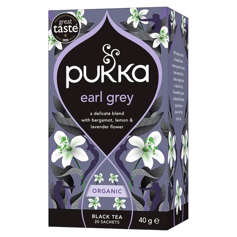 Te Pukka Earl Grey 20 breve