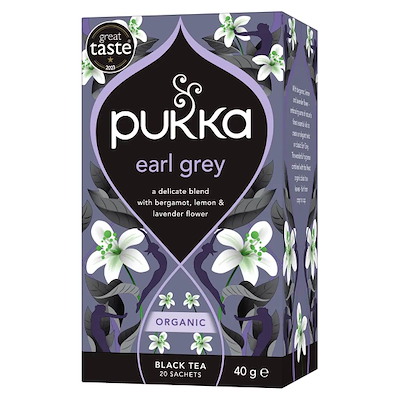 Te Pukka Earl Grey 20 breve