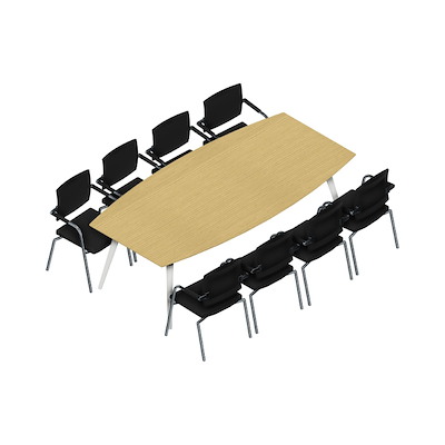 Konferencebord Dencon XL 1929 240x120 HPL