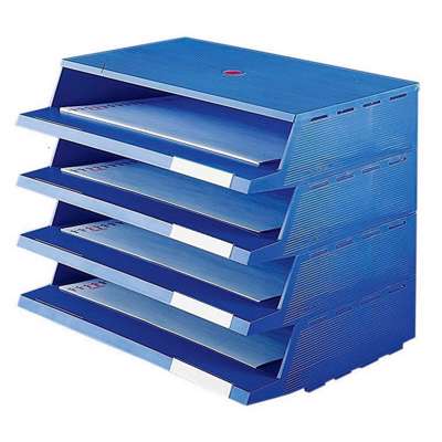 Brevbakker Twin Panorama blå 2100-5 4bakker/stk