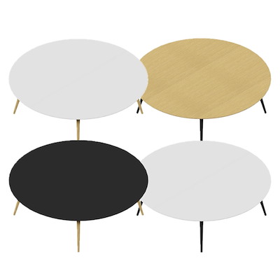 Konferencebord Dencon XL 1902 Ø240 HPL