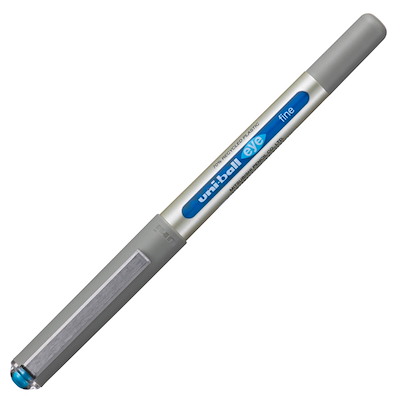 Rollerpen Uniball UB-157E Eye Fine Eco 0,5mm lyseblå