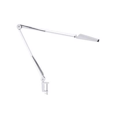Lampe LUXO Air LED hvid 800 mm arm m/bordklemme asym.