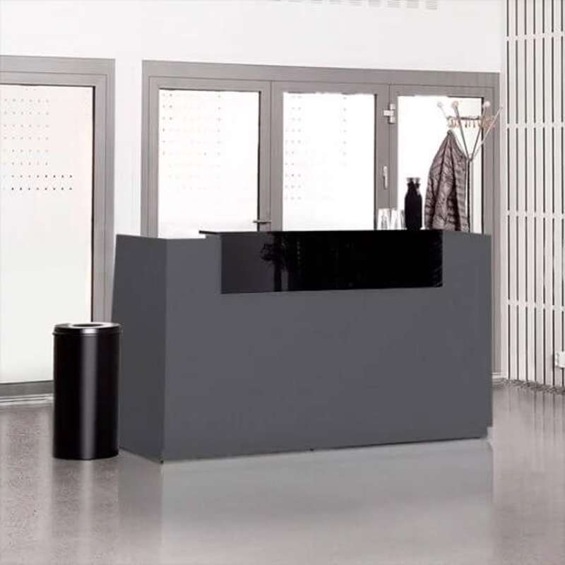 Receptionsskranke hæve/sænke 1225x1730x870 mm antracit