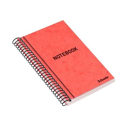 Spiralblok Esselte linieret 140x90mm 50bl/blk 13170