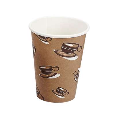 Kaffebæger 12oz 34cl Hot Cup Single Wall pap / 50 stk