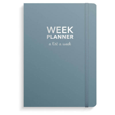 Week Planner kalender udateret blå