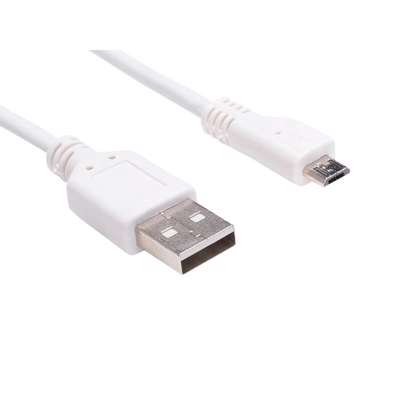 USB-kabel micro Sandberg hvid 1m sync/charge